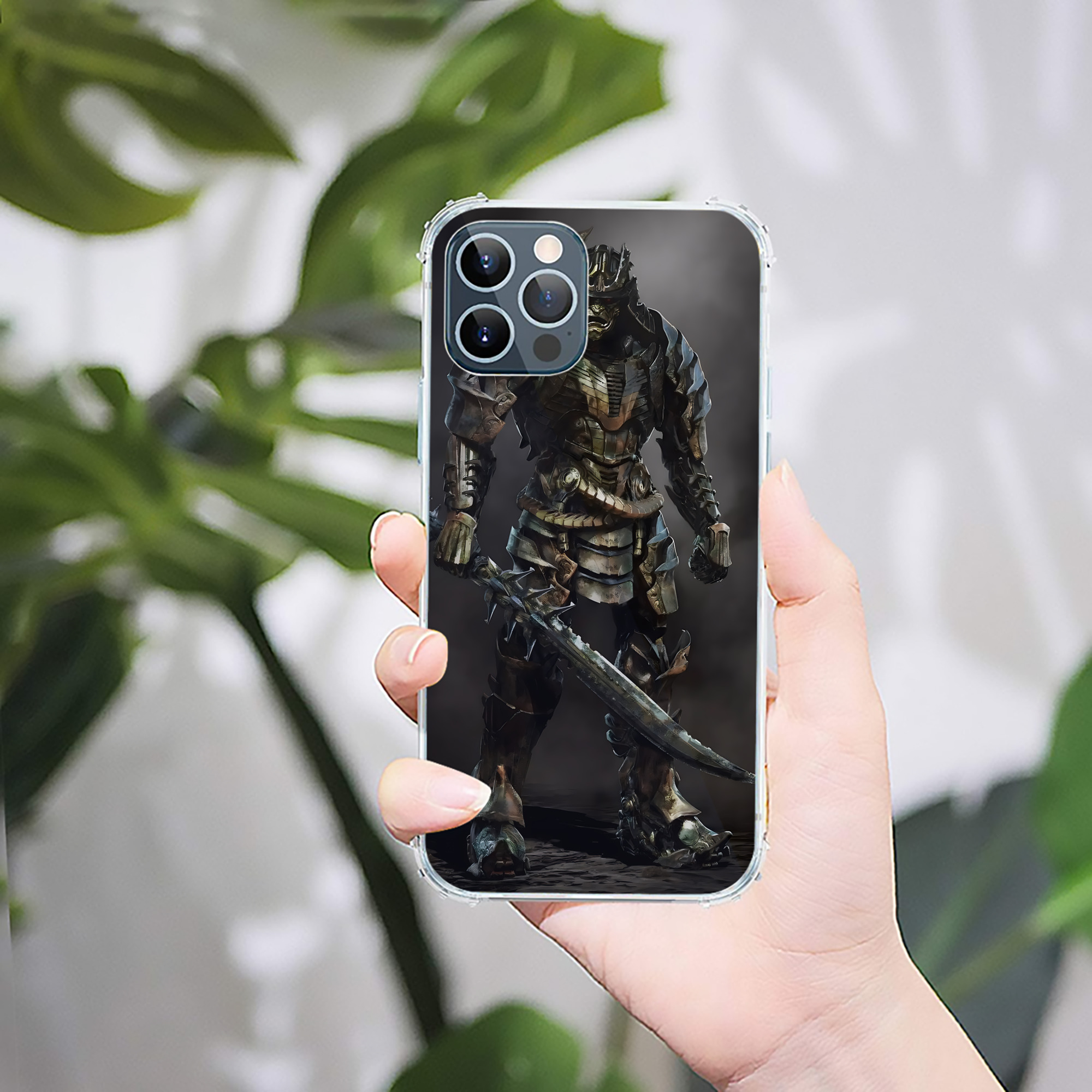 （画像用） Transformers トランスフォーマー 【iPhone 12シリーズ対応】透明スマホケース（クリアソフトケース）